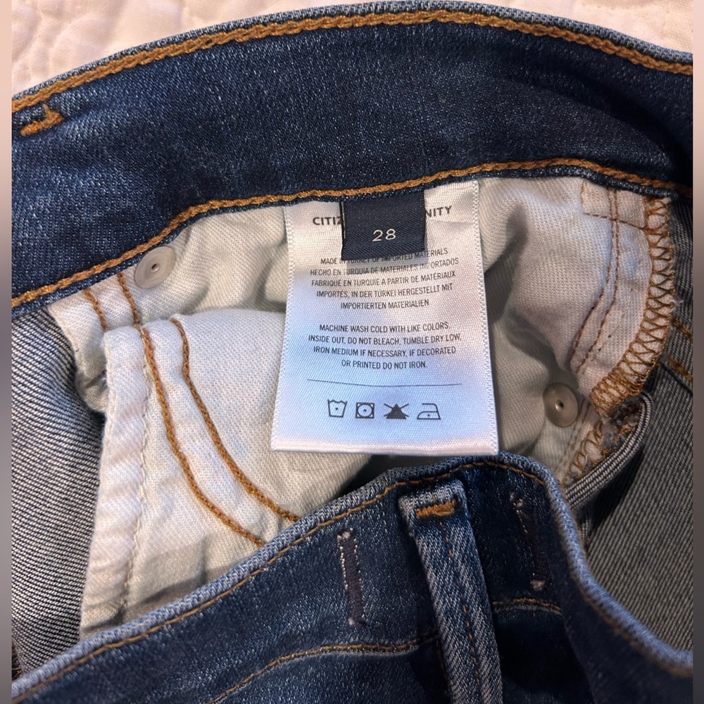 Citizens of Humanity Rocket Ankle Skinny Jeans in Blue - Picture 8 of 10